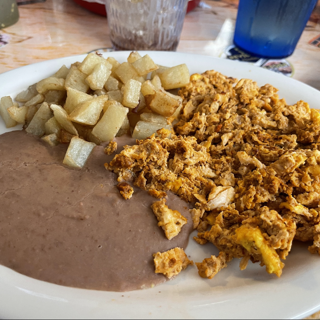 Chorizo & Eggs Plate