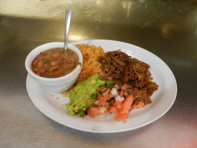 Brisket Plate.