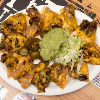 1/2 Chicken Fajitas Nachos