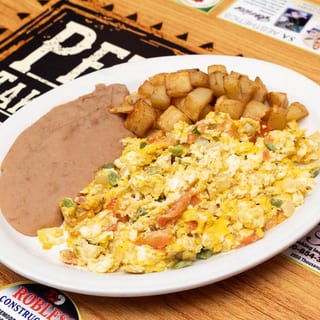 Huevos Ala Mexicana Plate